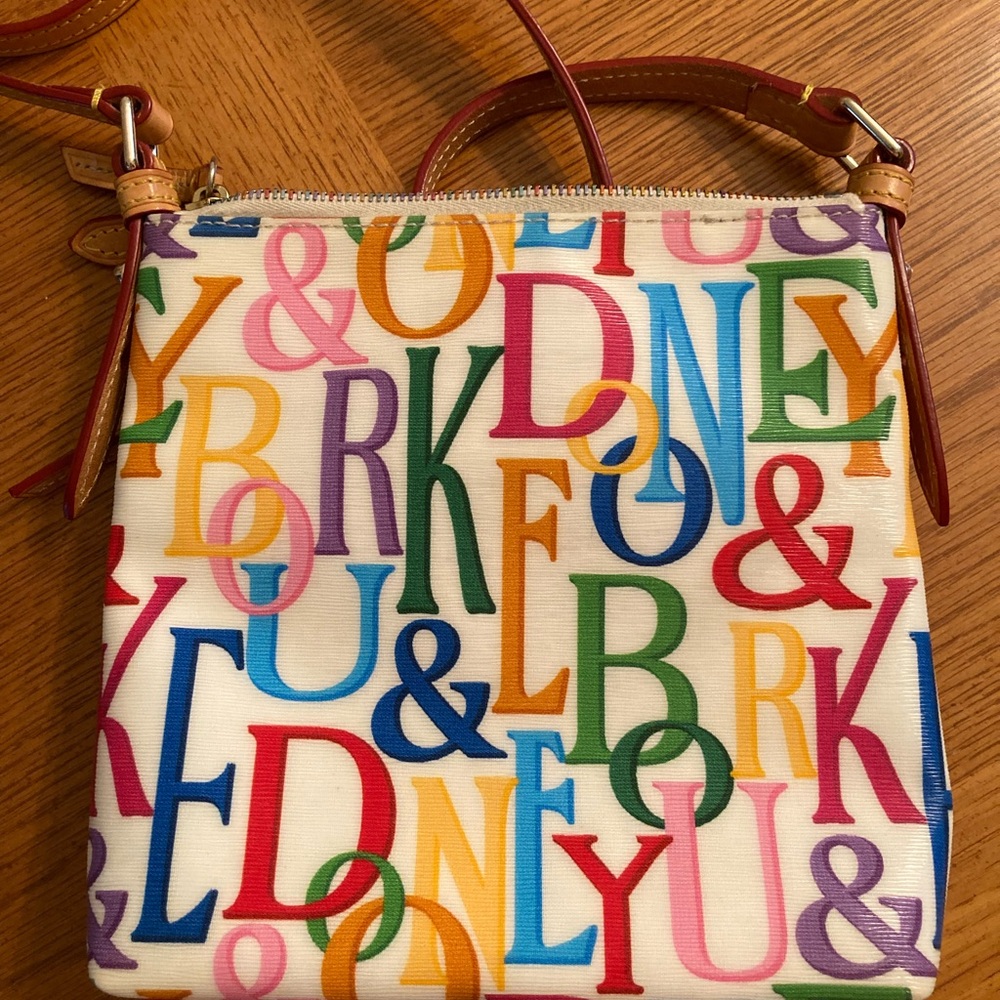 Colorful Vintage Dooney and Bourke Women's Crossbody Bag